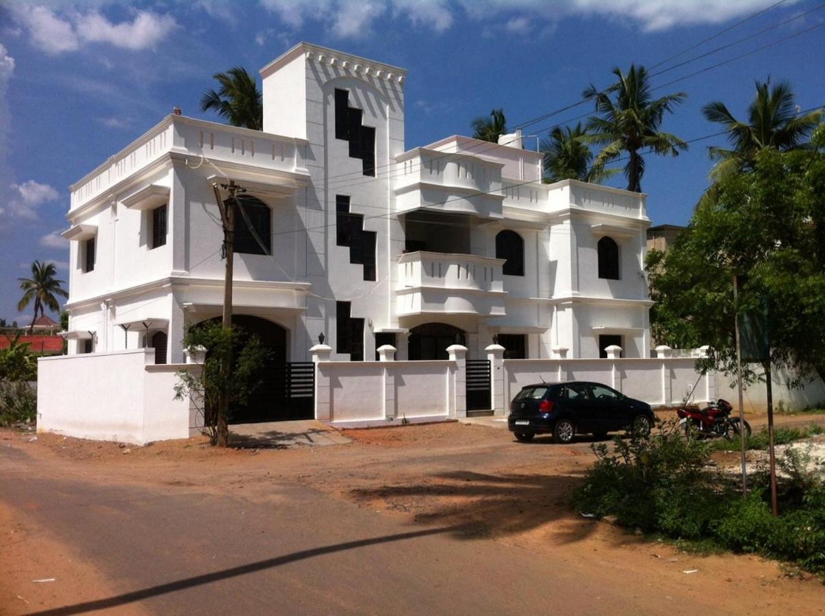 Mp Villa - Lovely Furnished Appartment Puducherry Exterior foto