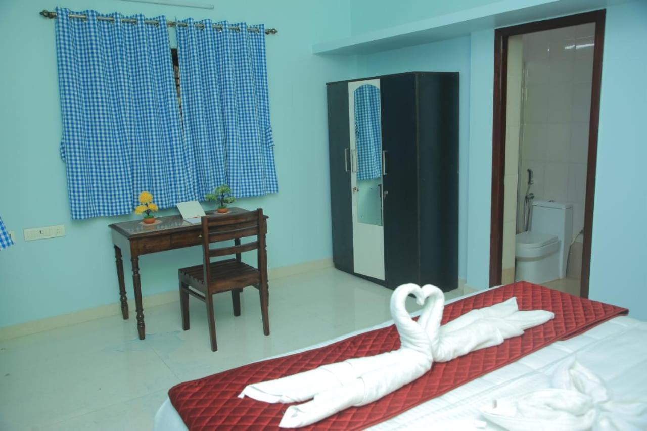 Mp Villa - Lovely Furnished Appartment Puducherry Exterior foto