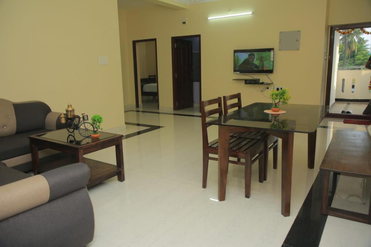 Mp Villa - Lovely Furnished Appartment Puducherry Exterior foto